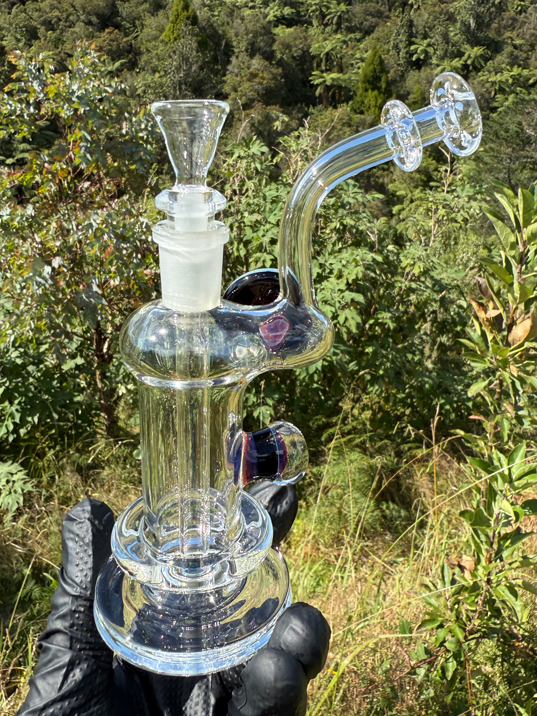 Beerglass Chaos Medallion Mini Rig Tall - Lokis Lipstick/Multicoloured