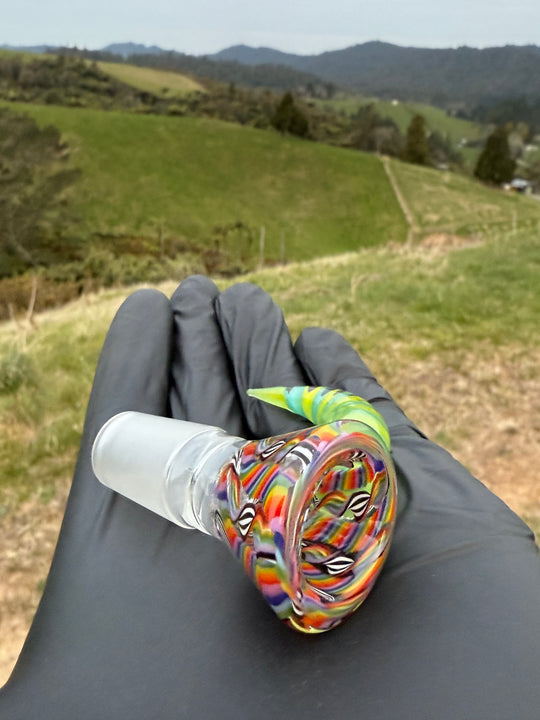 2K Glass 18mm Slide - Custom Wigwag