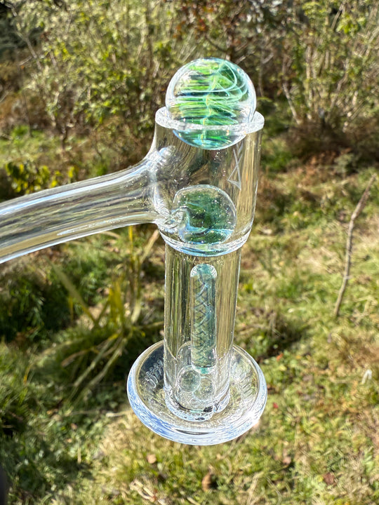 Polar Glass Terp Slurper Set - Illuminati/Fumed