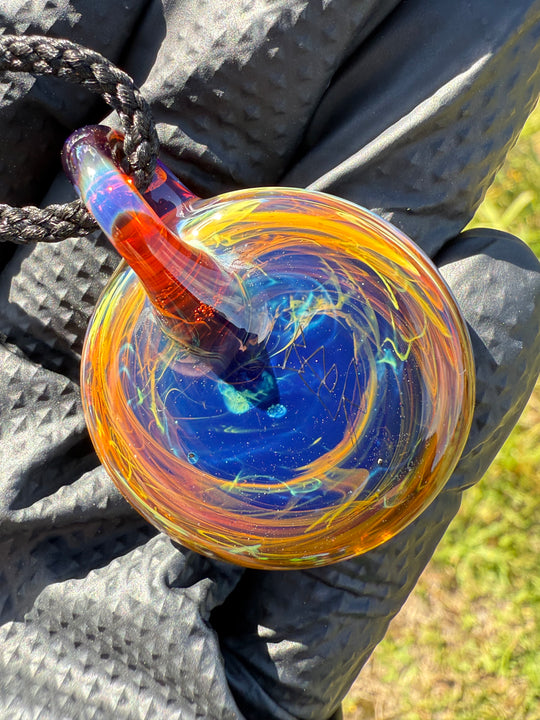 Beerglass Chaos Medallion Pendant - Lokis Lipstick/Multicoloured #2