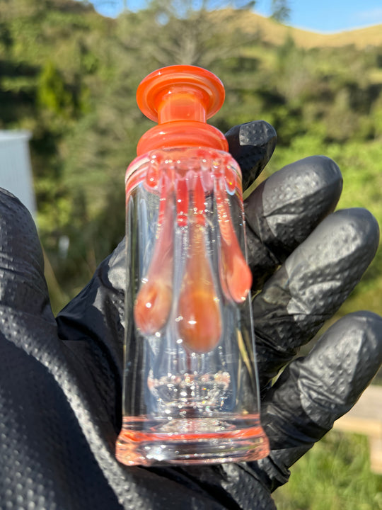 Uzzi Glass Puffco Drip Jammer  -Orange