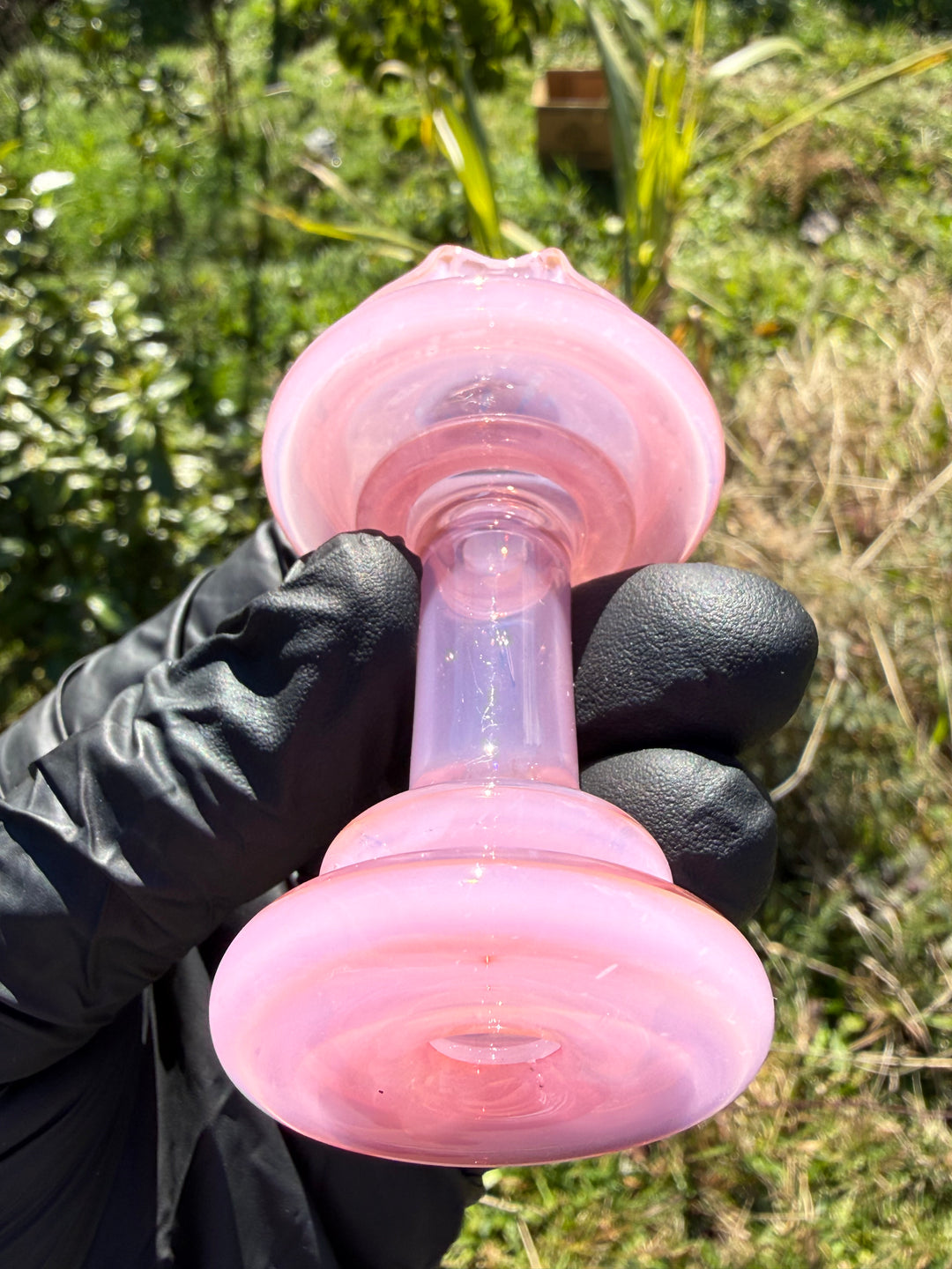 Yeti Glass Puffco Peak Dry Top - Jade Pink