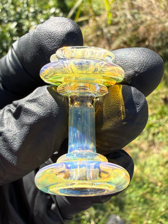 Yeti Glass Puffco Proxy Core Dry Top - Silver Fumed #2