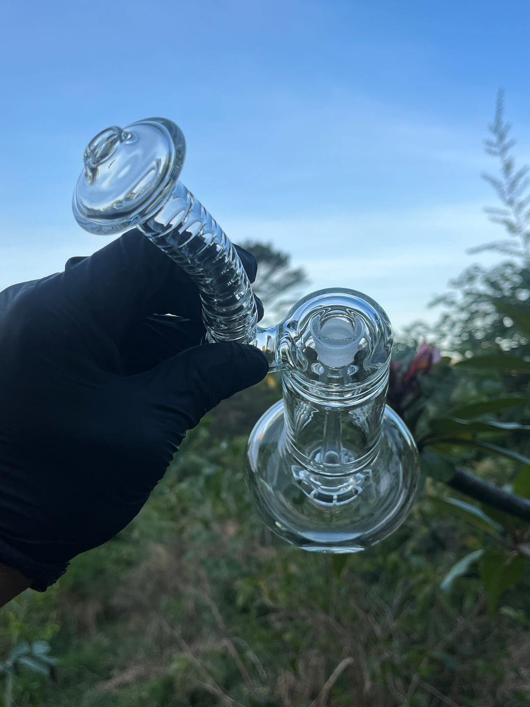 The Glass Bandit 14mm Bubbler - Clear