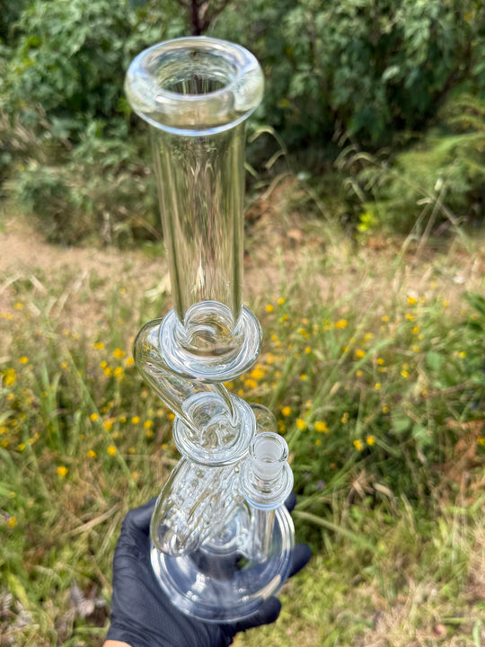 Uzzi Glass Swiss Perc Tube #2 - Clear