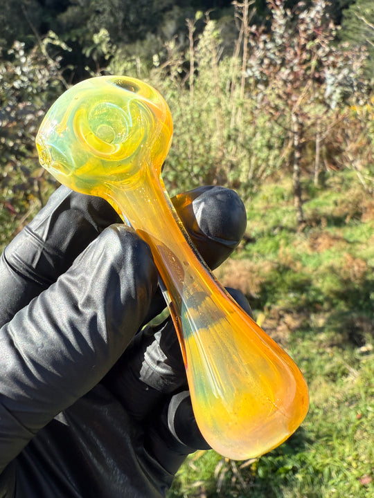The Glass Bandit Spoon - Silver Fumed