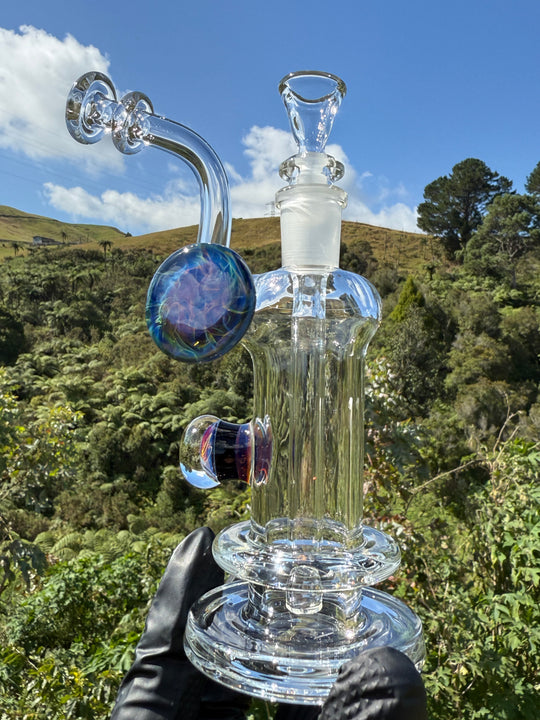 Beerglass Chaos Medallion Mini Rig Tall - Lokis Lipstick/Multicoloured