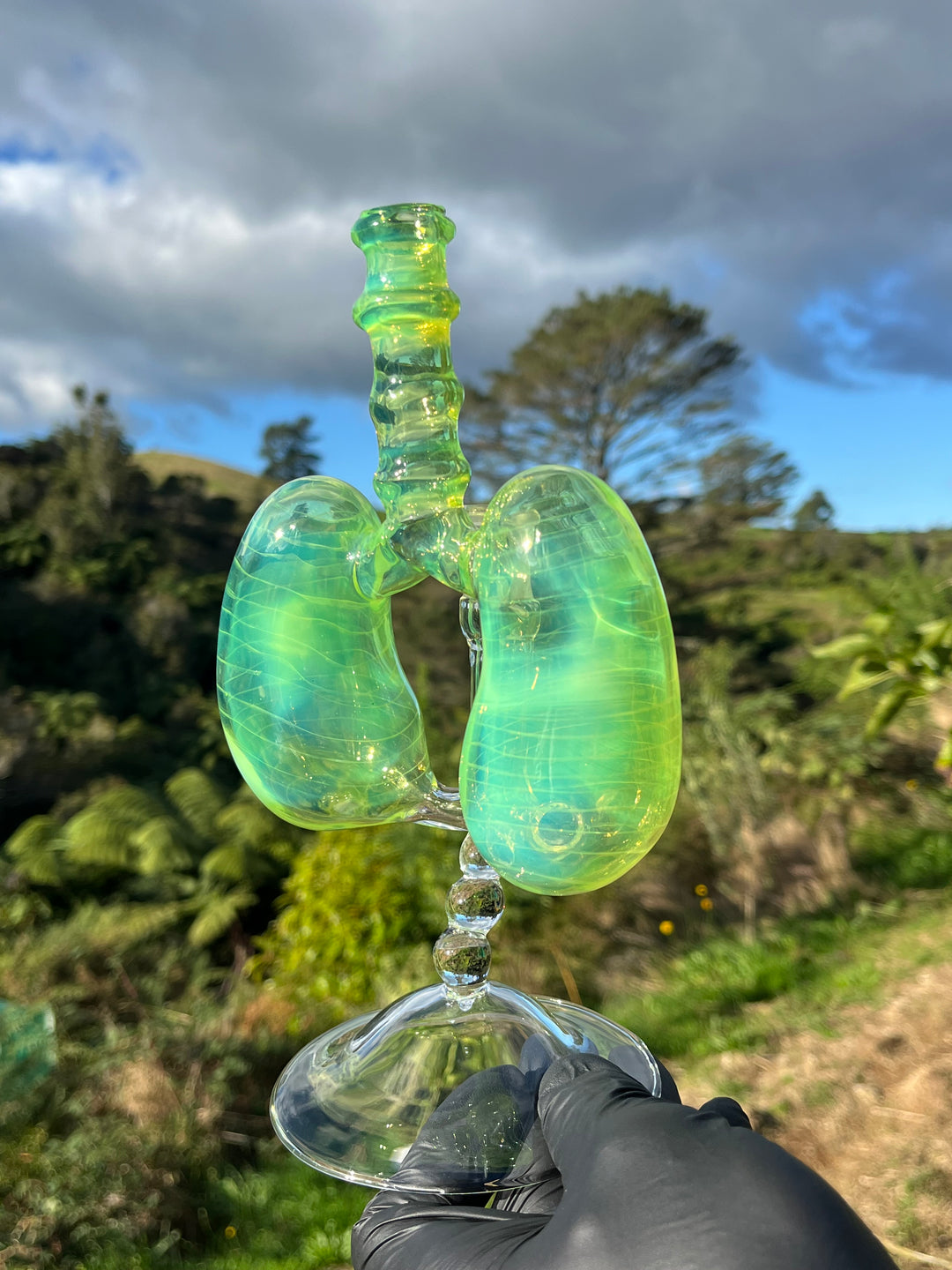 Jamie Clement Lung Rig - Experimental Green Opal