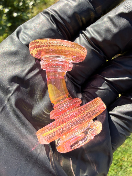 Yeti Glass Puffco Proxy Core Dry Top - Gold Fumed