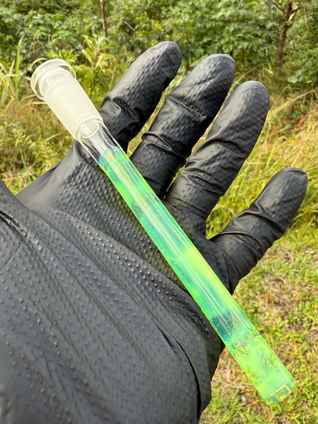 Jamie Clement Glass Collaboration Downstem  - Slyme