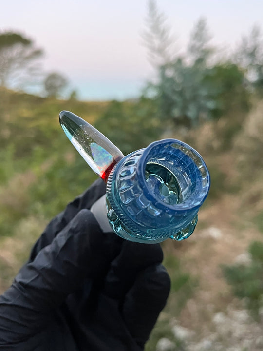 Wyrdglass Goblin Beanie Opal Slab Slide - Nemo/Pinocchio Sparkle