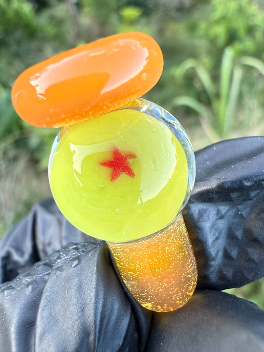 Uzzi Glass Dbz Milli Carb Cap - Orange