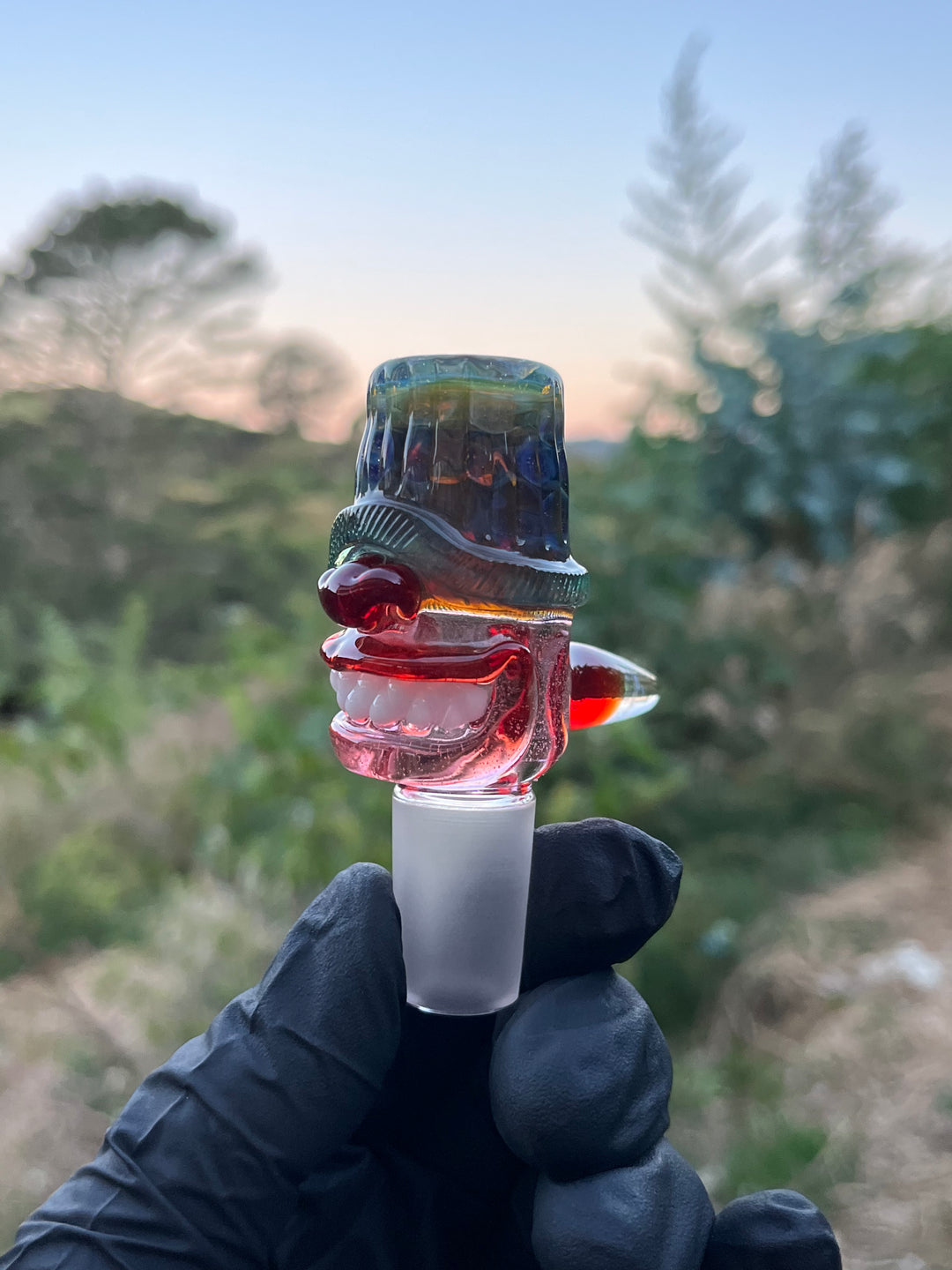 Wyrdglass Goblin Beanie Slide - Pink Lollipop/Pomegranate/Night Cap