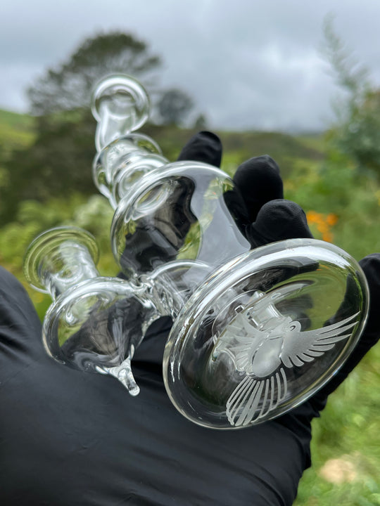 The Glass Bandit Banger Hanger #4 - Clear