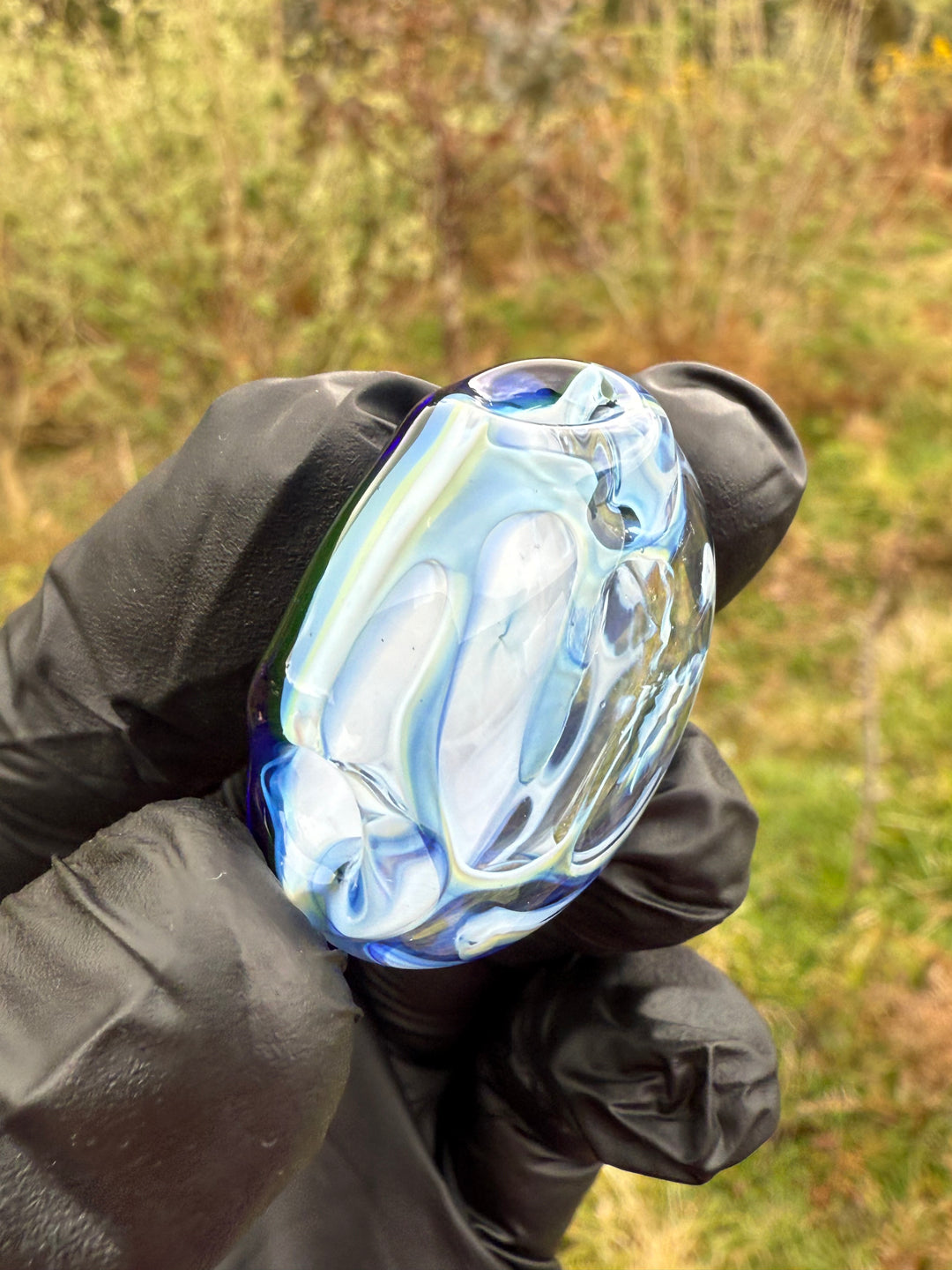 Alex Golovin Slide Hollow Pendant - Blue Custom Colour