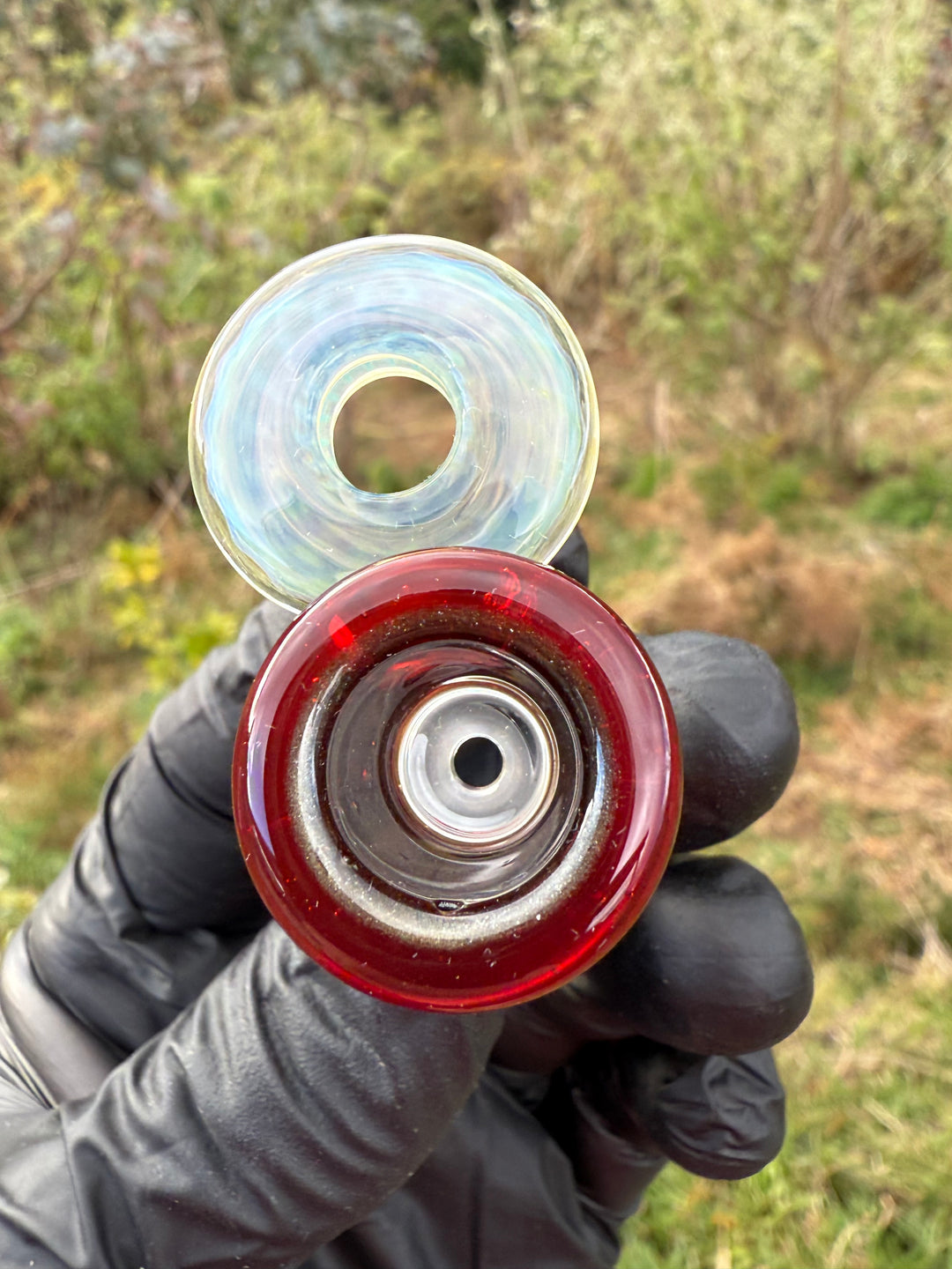 Empirical Glass Slide 18mm Fumicello - Phoenix/Bronze