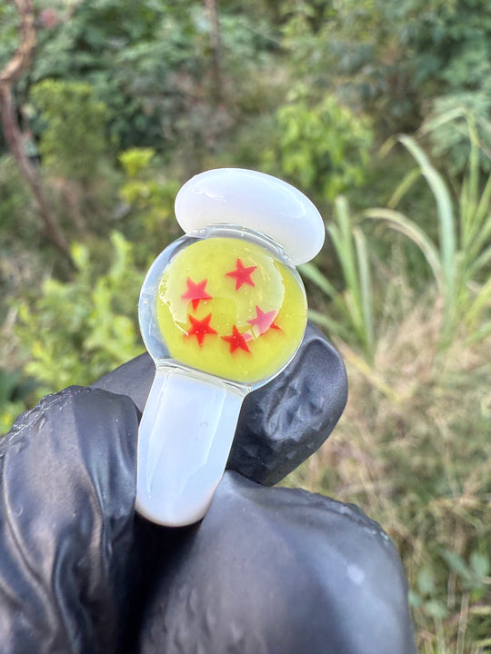 Uzzi Glass Dbz Milli Carb Cap - White