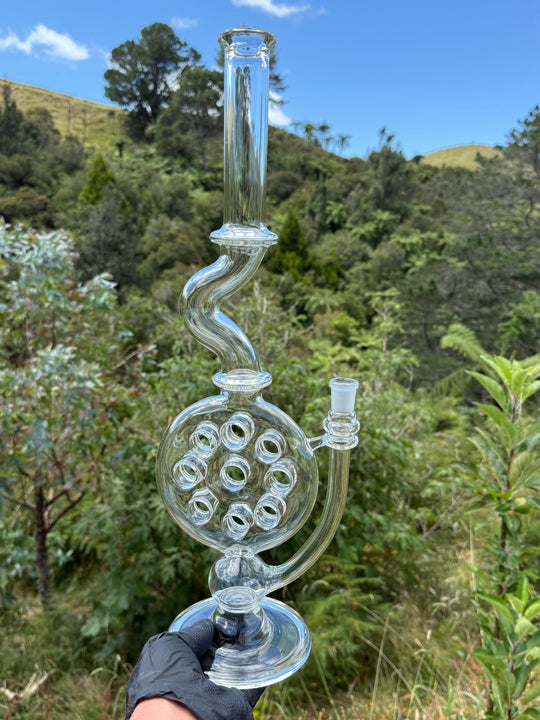 Uzzi Glass Swiss Perc Tube #1 - Clear