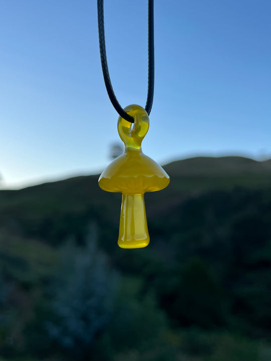 Jamie Clement Shroom Pendant - Pineapple Juice #2