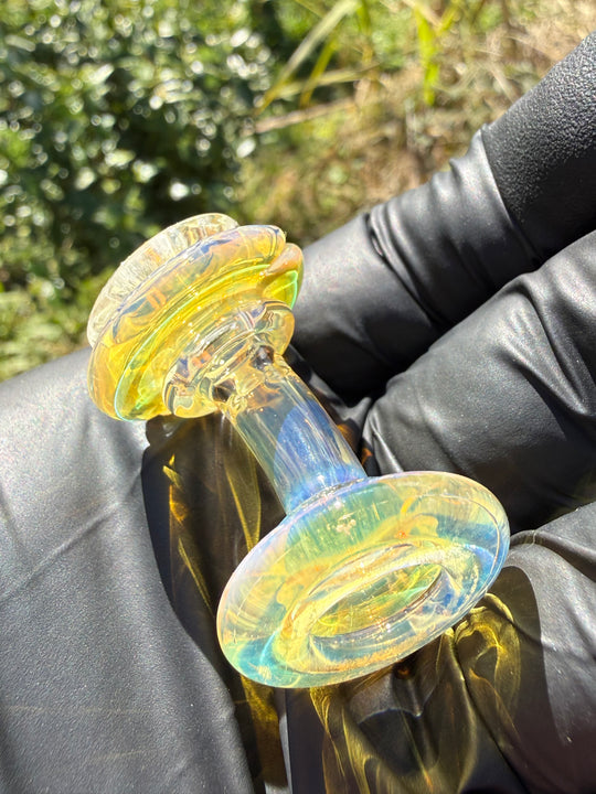 Yeti Glass Puffco Proxy Core Dry Top - Silver Fumed #2