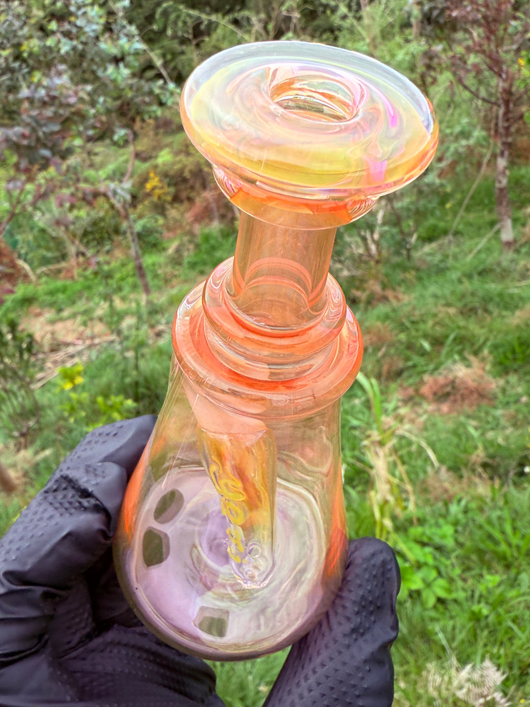 Yeti Glass Mini Jammer - Gold Fumed #1