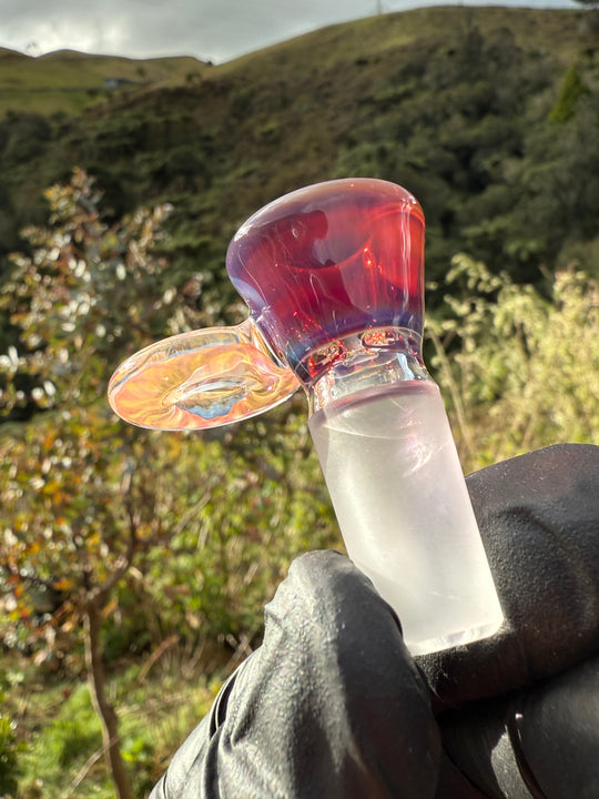 Empirical Glass Slide 14mm Fumicello - Amber Purple