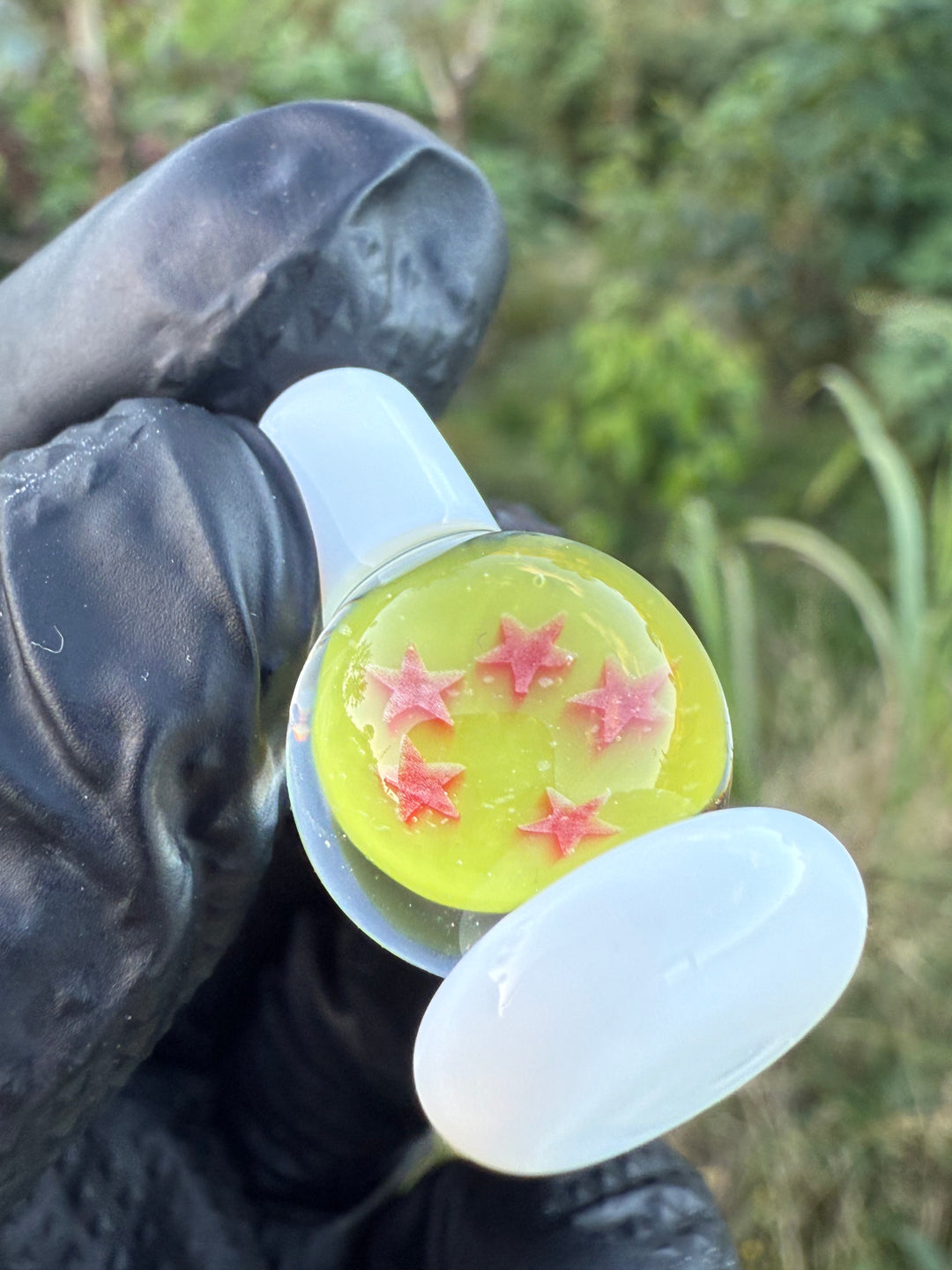 Uzzi Glass Dbz Milli Carb Cap - White