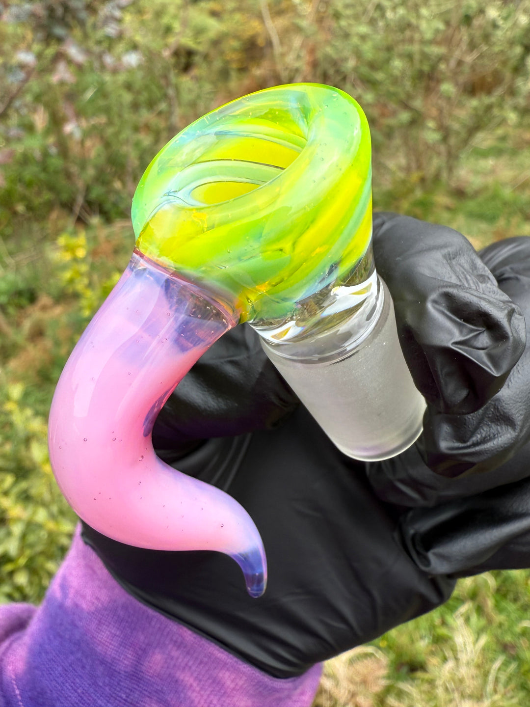 Alex Golovin Slide 18mm Horn - Ghost/Yellow Slyme/Vital V3/Telemaganta