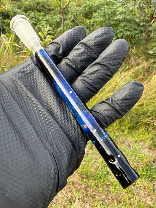 Jamie Clement Glass Collaboration Downstem - Galaxy #1