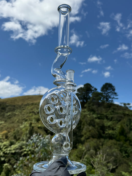 Uzzi Glass Swiss Perc Tube #2 - Clear