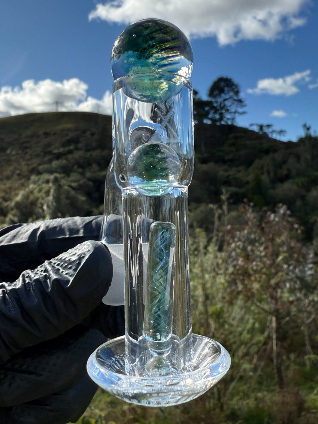 Polar Glass Terp Slurper Set - Illuminati/Fumed