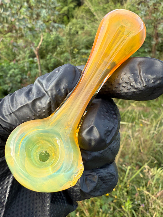 The Glass Bandit Spoon - Silver Fumed #2