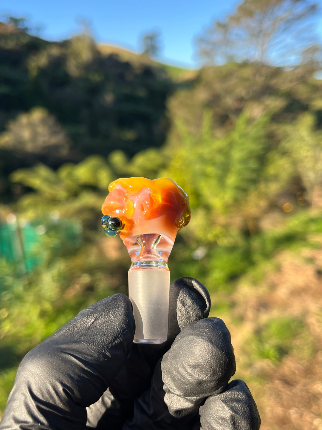 Jamie Clement Slide 14mm Monster - Orange Opal Pheonix