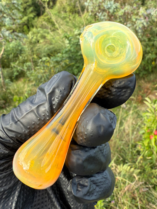 The Glass Bandit Spoon - Silver Fumed #2