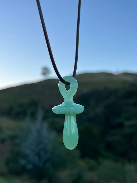 Jamie Clement Shroom Pendant - Mint Green #1