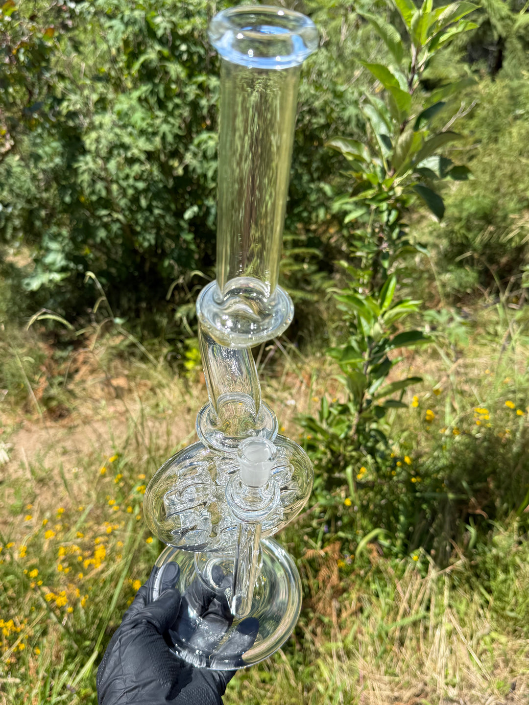 Uzzi Glass Swiss Perc Tube #2 - Clear