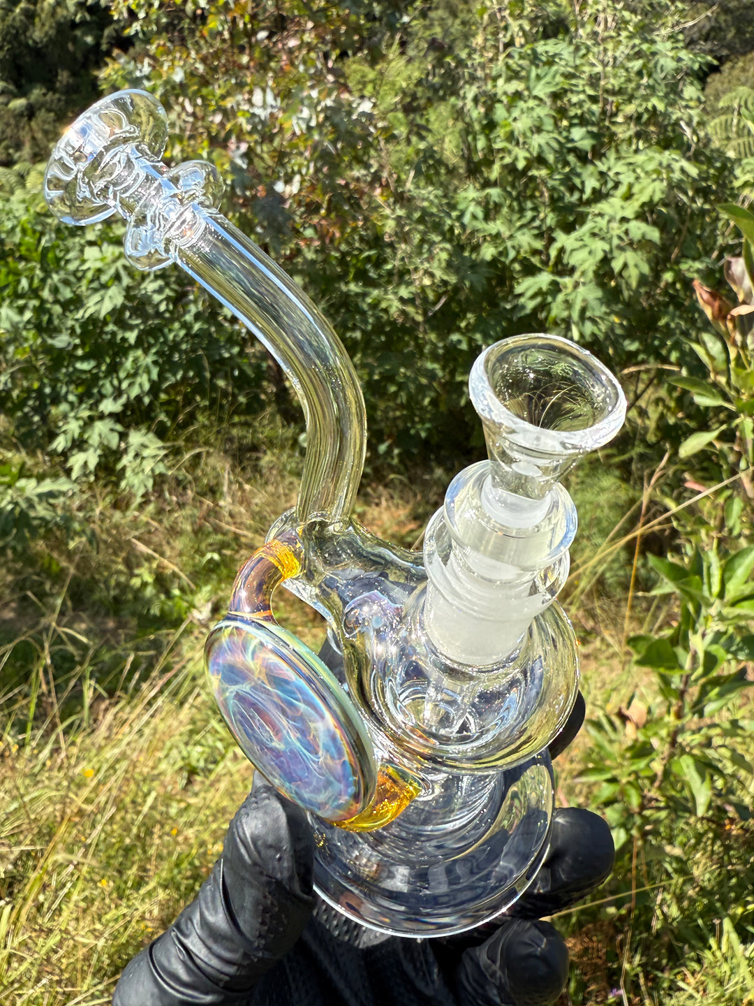 Beerglass Chaos Medallion Mini Rig - Orange/Multicoloured #2