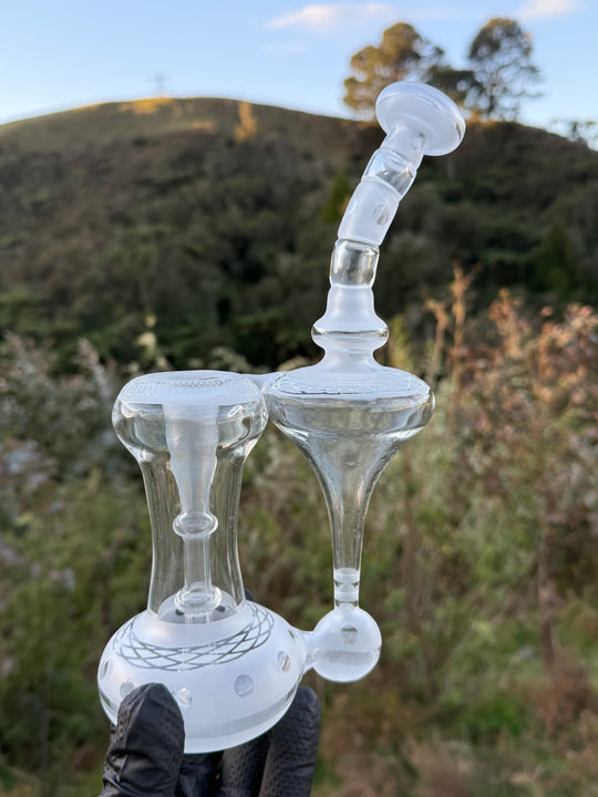 The Glass Bandit RBR - Clear/Sand Blasted
