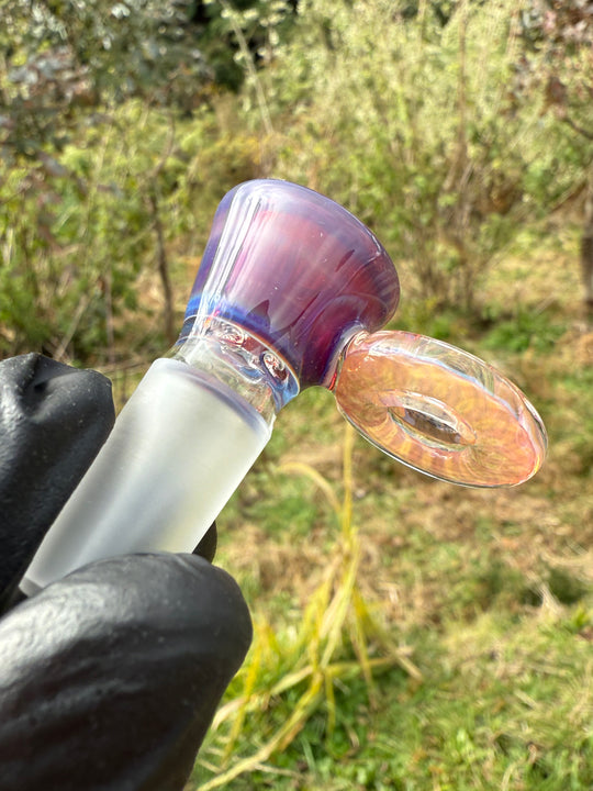 Empirical Glass Slide 14mm Fumicello - Amber Purple