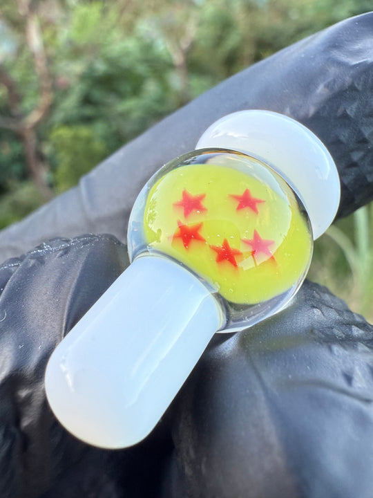 Uzzi Glass Dbz Milli Carb Cap - White