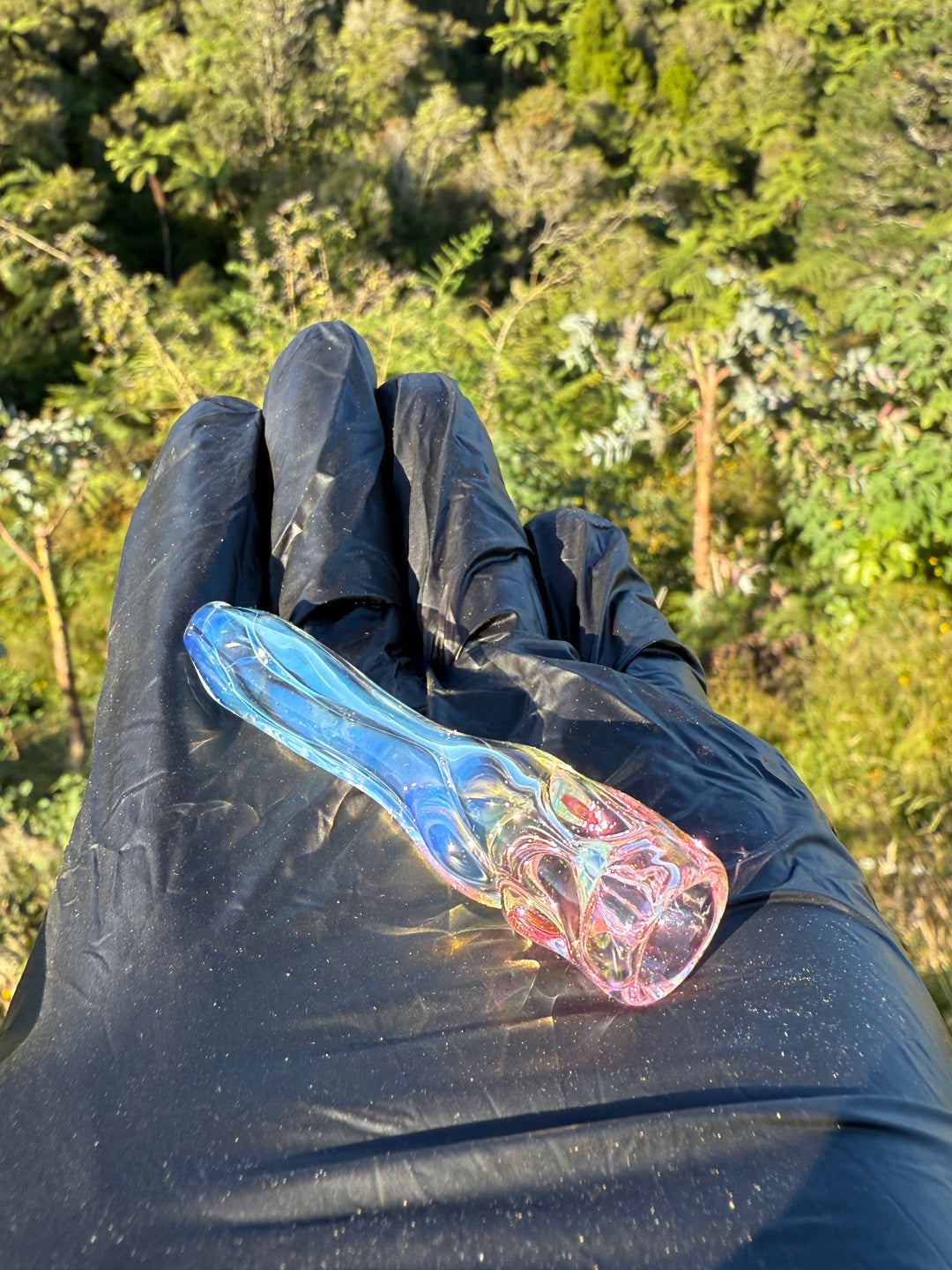 Kaigo Glass One Hitter - Gold/Silver Fumed #1