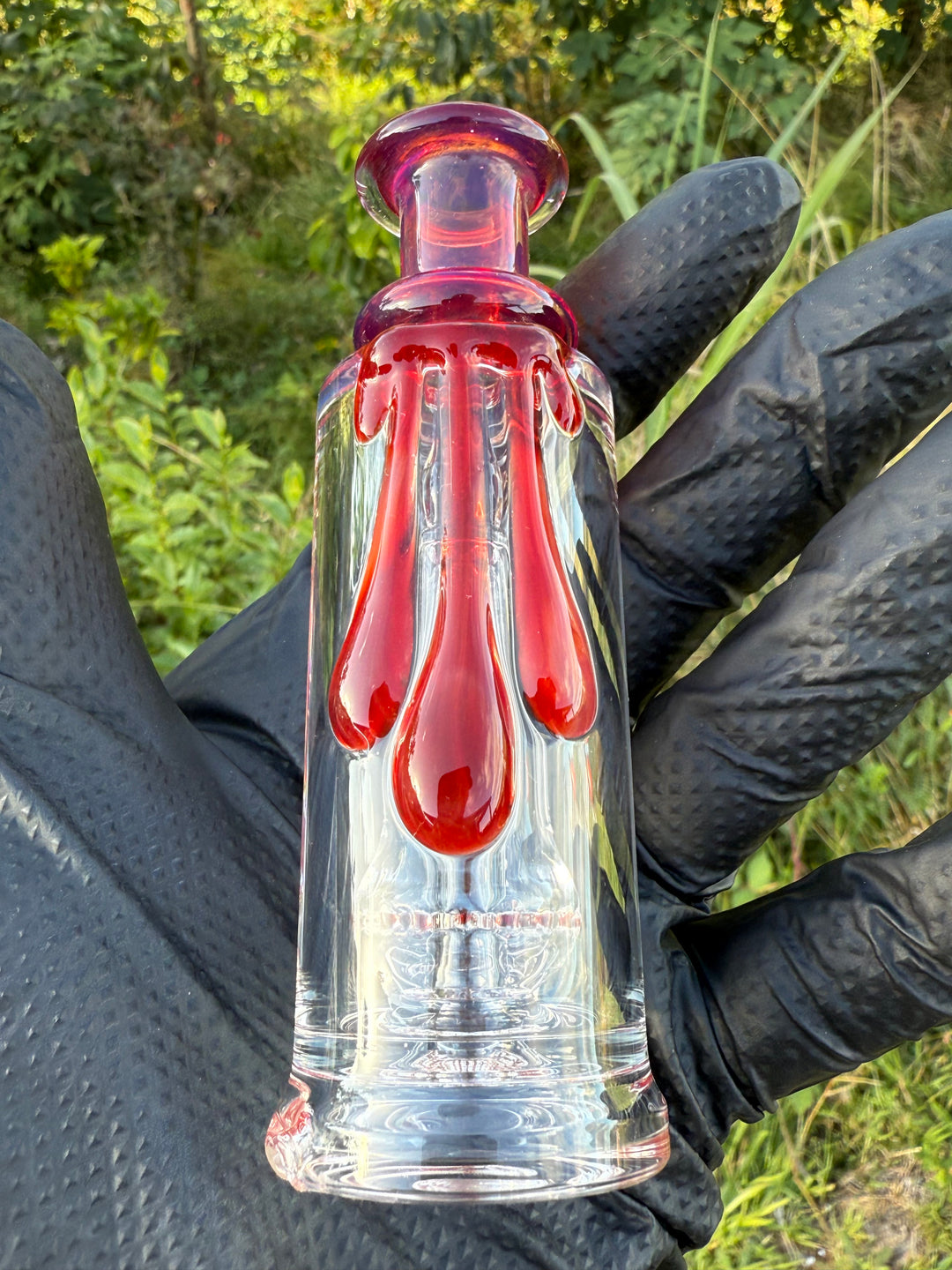 Uzzi Glass Puffco Drip Jammer  - Multicoloured