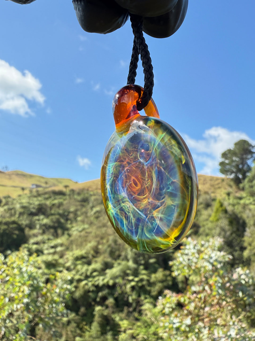 Beerglass Chaos Medallion Pendant - Lokis Lipstick/Multicoloured #2