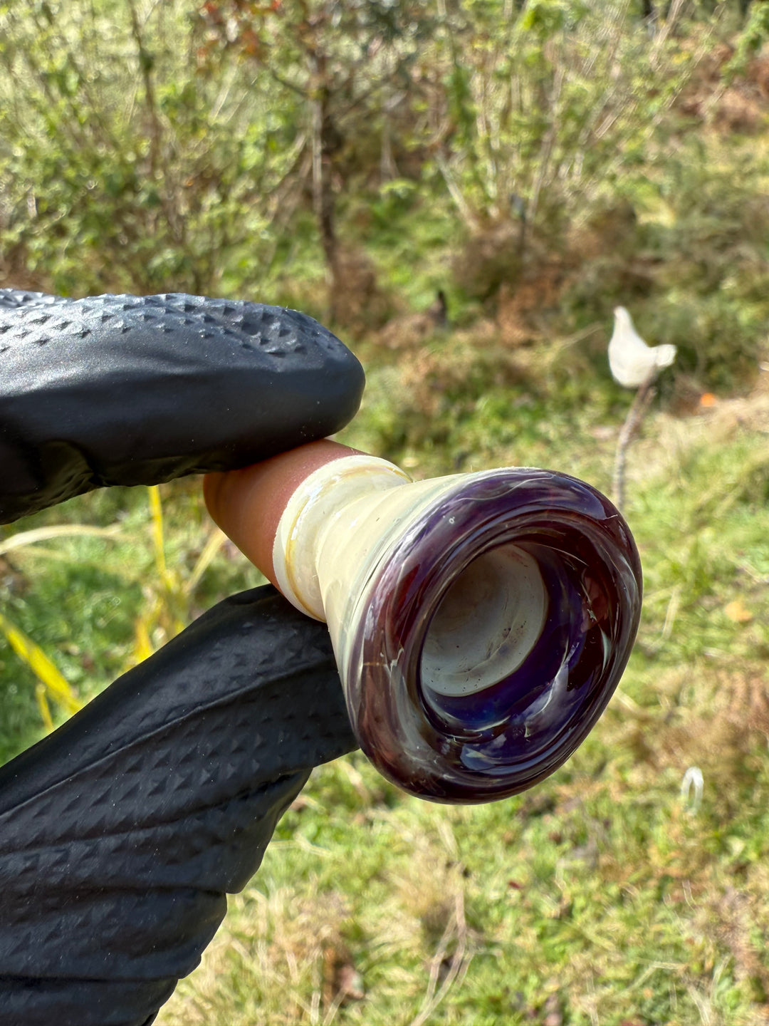 Jamie Clement Fully Worked Slide 18mm - Amber Purple