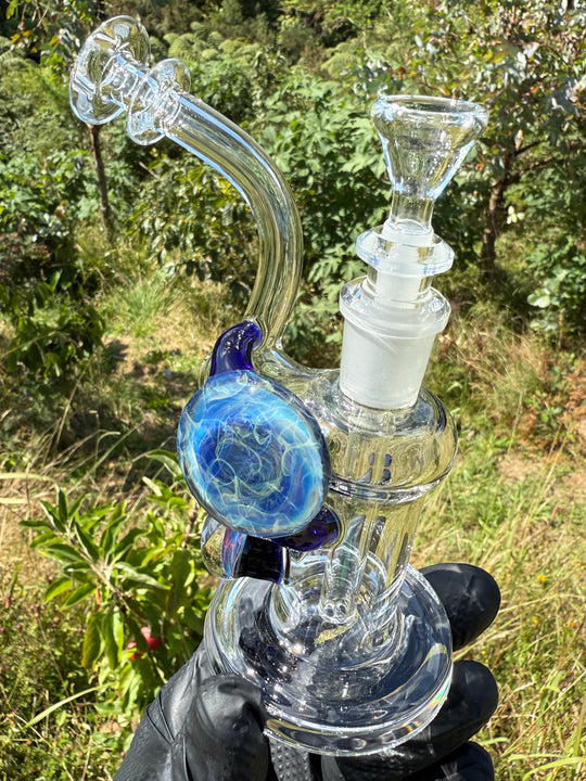 Beerglass Chaos Medallion Mini Rig - Blue Cobalt/Multicoloured #2