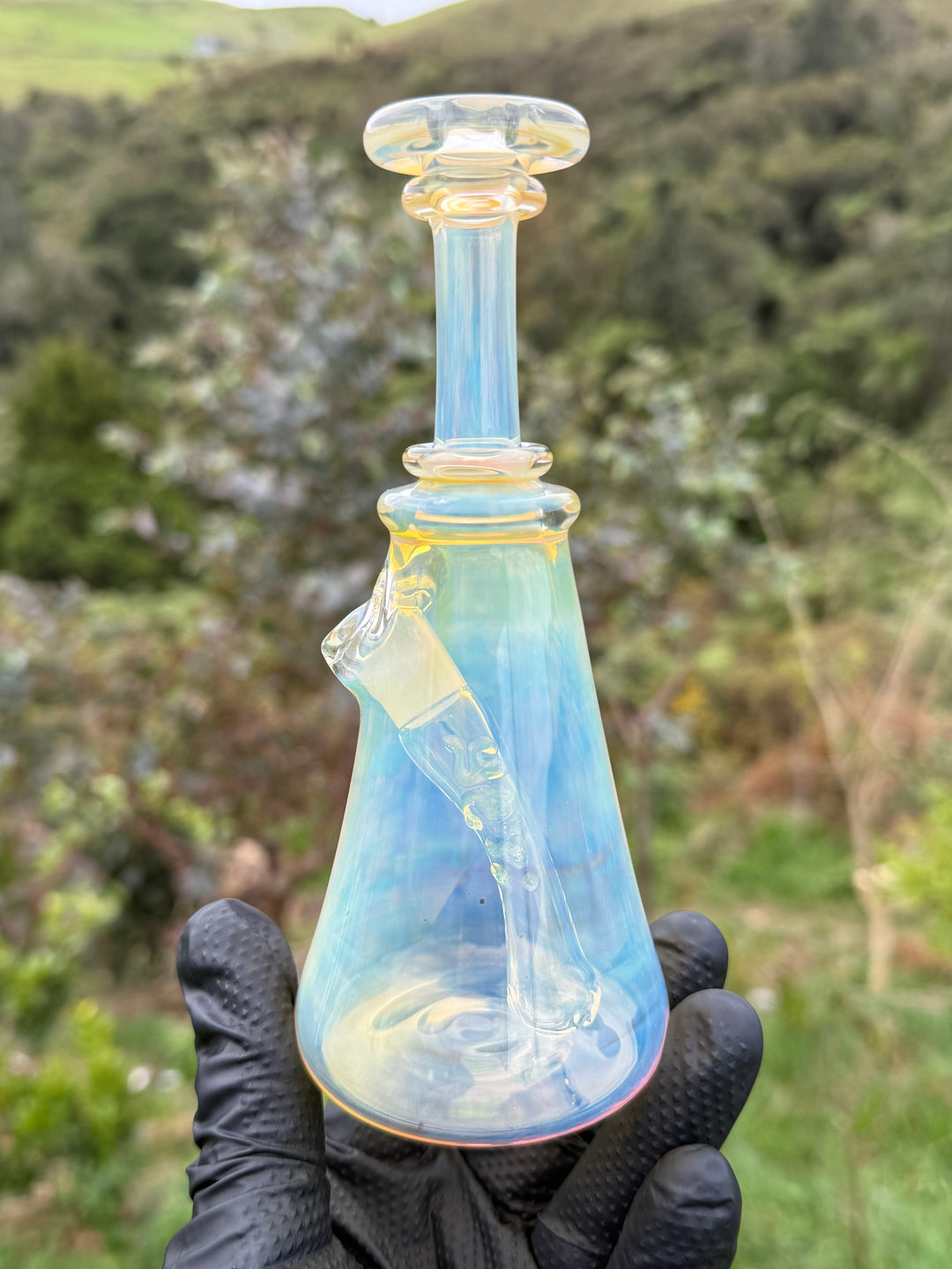 Yeti Glass Mini Jammer - Silver/Gold Fumed #1