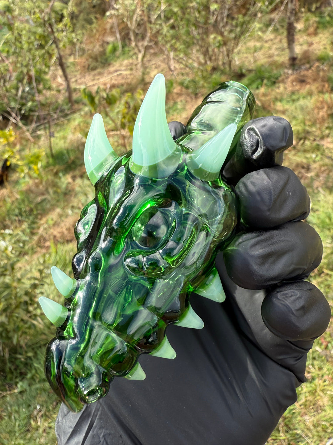 Jamie Clement Dragon Spoon - Emerald Green - SECONDS