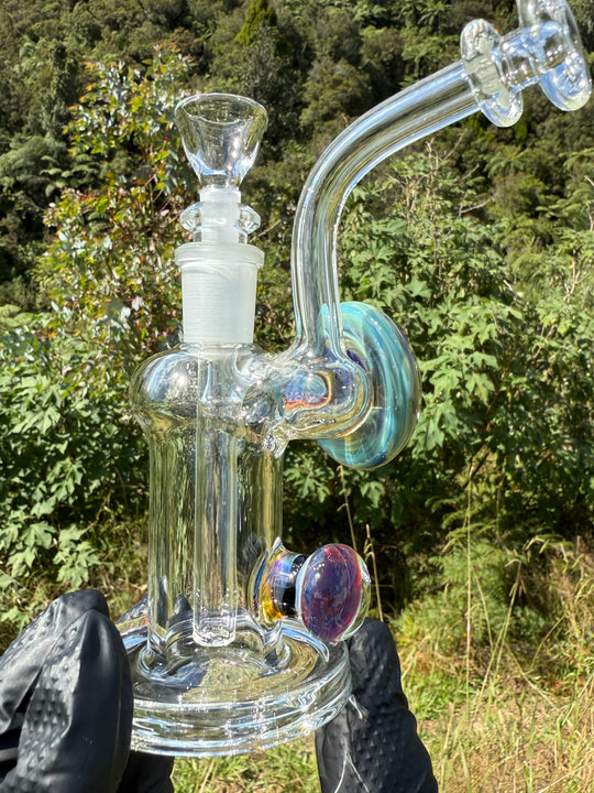 Beerglass Chaos Medallion Mini Rig - Orange/Multicoloured #1