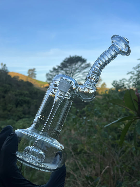 The Glass Bandit 14mm Bubbler - Clear