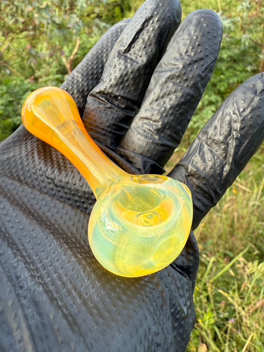 The Glass Bandit Spoon - Silver Fumed #2
